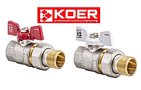 Кран с американкой Koer 3/4” KR.227 (Чехия)