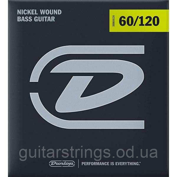 Струни Dunlop DBN60120 Nickel Plated Steel X-Heavy Drop Tune 60-120