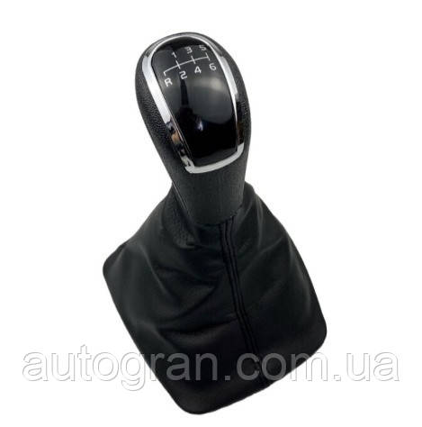 Ручка кп із чохлом для Skoda Octavia A5 6-ступка, фото 1