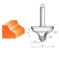 Фреза 2103 R8 кромочная калевочная GLOBUS