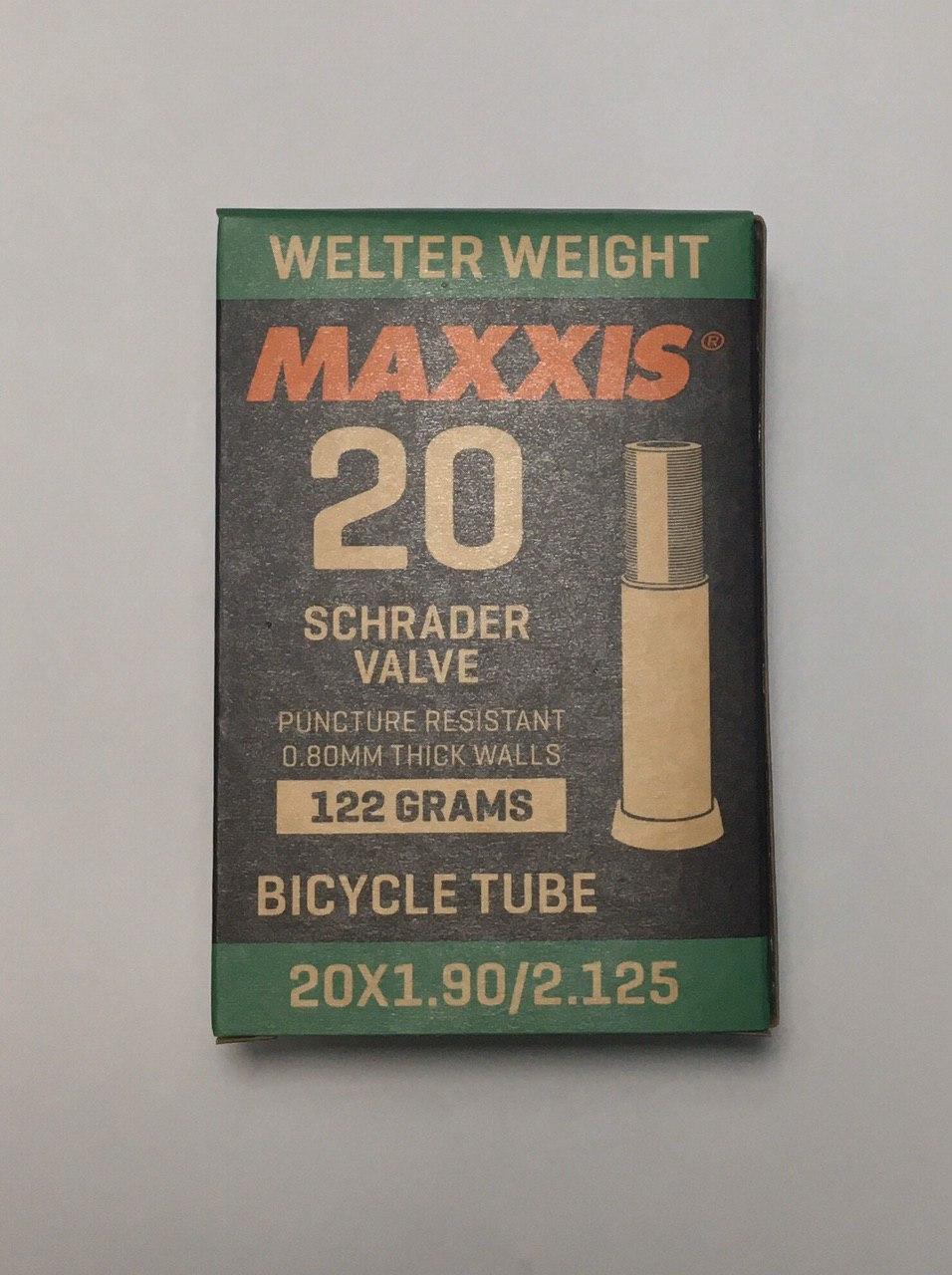 Камера Maxxis 20x1.90-2.125 Welter Weight Tube (Schrader)