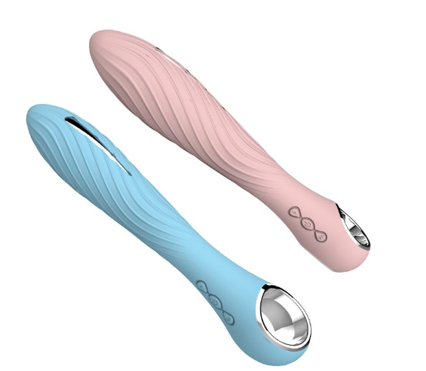 Стимулюючий комбінований вібратор,інтимні вібро іграшки, фото 1