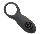 Вібро кільце з шипами, насадка з вібрацією на член, інтимні іграшки стимулятори, фото 4