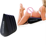 Подушка чорна для сексу, інтимні подушки для секс ігор, інтимні товари для дорослих, фото 4