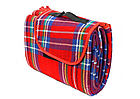 ОПТ Підстилка-сумка для пікніка з ручкою непромокаємий, пляжний килимок водонепроникний, фото 4