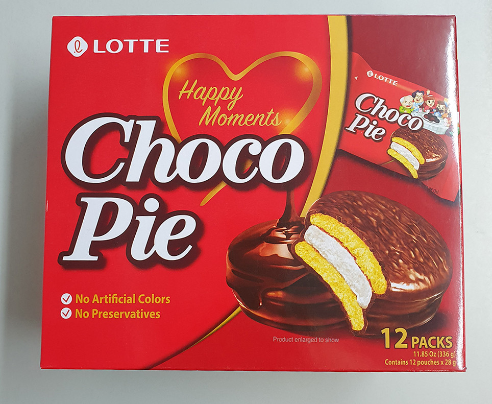 Печенье Lotte Choco Pie Happy Moments 336 g - фото 1 - id-p1429009336