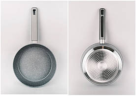 Сковорода антипригарна глибока Maestro Granite MR-1201