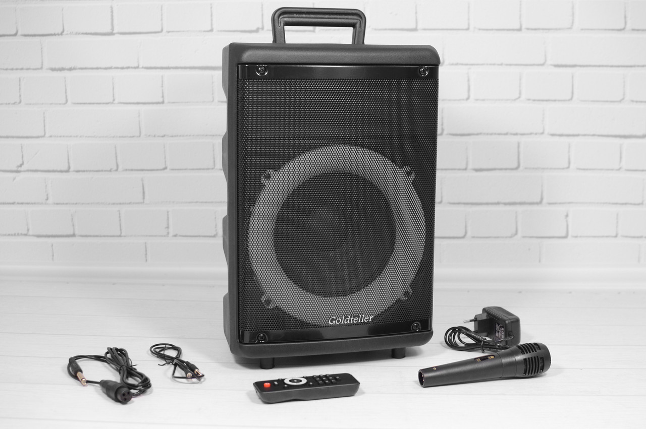 Акустична система Goldteller GT - 6010 (30W/ лід підсвічування динаміка), фото 1