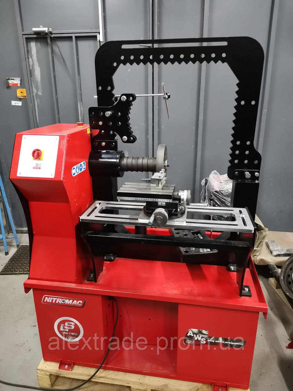 Верстат для рихтування дисків Nitromac F24WL (Туреччина), аналог K-Mak Force, фото 1