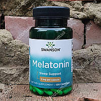 Мелатонин Swanson Melatonin 3 мг 120 капсул