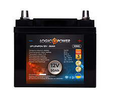 Літієвий автомобільний акумулятор LP LiFePo-4 12V - 50 Ah Універсальний літієвий акумулятор