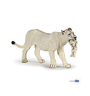 Біла левиця з дитинчам Papo 50203