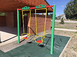 Гойдалка Подвійна Кульбаба М3. Размер 2550х180х2100. Колір на вибір