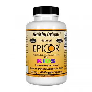 Епікор для дітей Healthy Origins Epicor for Kids 125 mg 60 см