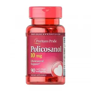 Полікозанол Puritan's Pride Policosanol 10 mg 90 softgels