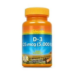 Вітамін Д3 Thompson D-3 125 mcg (5000 IU) 30 softgels