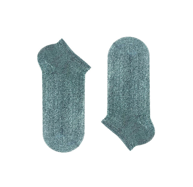 Жіночі шкарпетки блискучі SOX Dark sky dust. Колір: блакитний, фото 1
