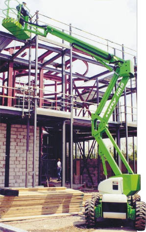 Продам колінчастий підіймач Niftylift HR15N — колінчаста вишка самохідна SP45 4x4, фото 2