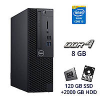 ★DELL OptiPlex 3060 SFF　Core i3 8100 Dell Optiplex 3060-Intel Core i3-8100-4GB DDR4-1TB HDD-Intel