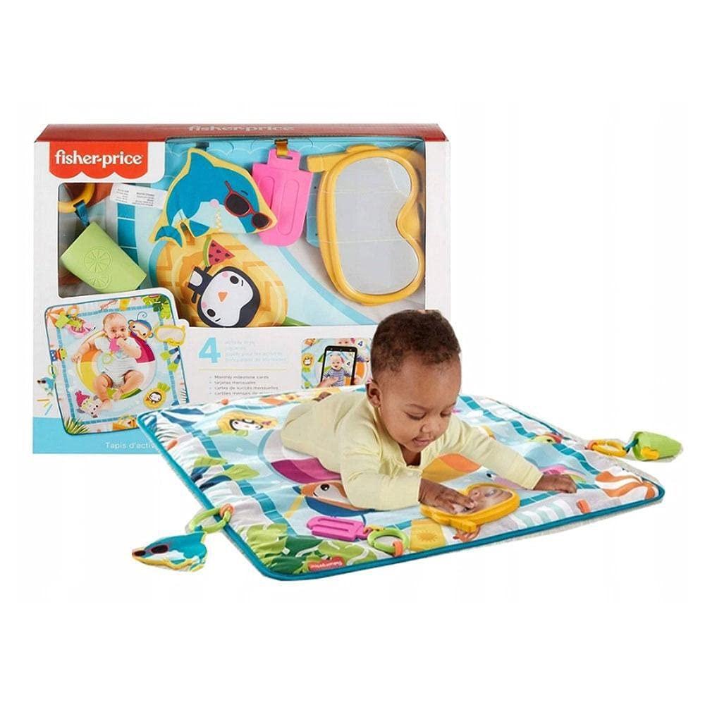 Ігровий розвивальний килимок Морські пригоди Fisher-Price Activity Mat, фото 1