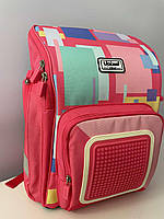 Рюкзак школьный Upixel Funny square School юпиксель Синій  U18-007