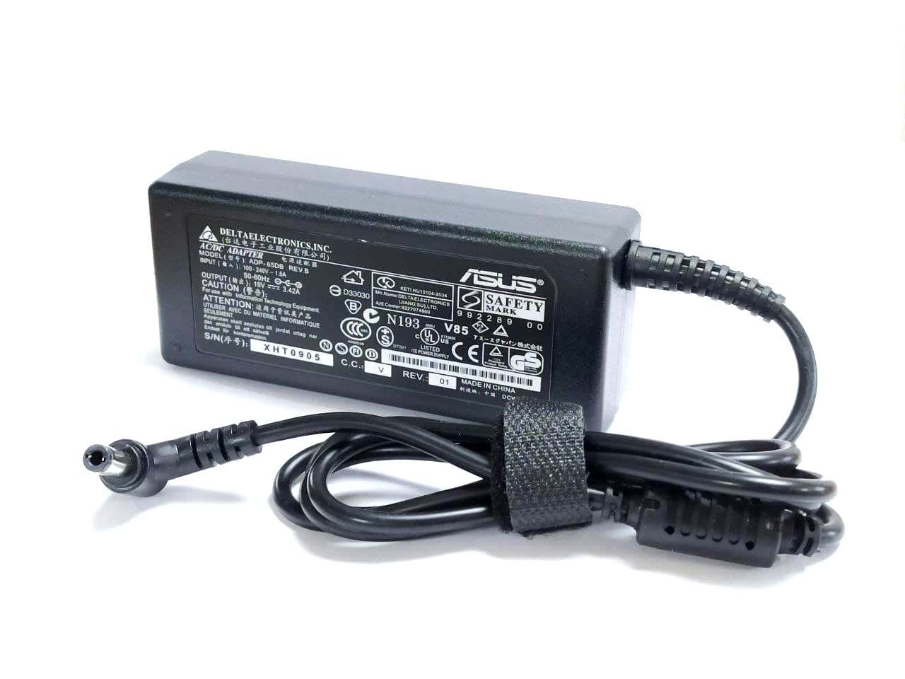 Зарядное устройство для ноутбука Asus U81a 19V 3.42A 5.5*2.5mm 65W - фото 1 - id-p557569355
