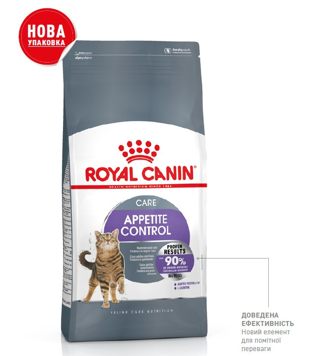 Сухий корм Royal Canin (Роял Канін) Sterilised Appetite Control для стерилізованих кішок, 400 г