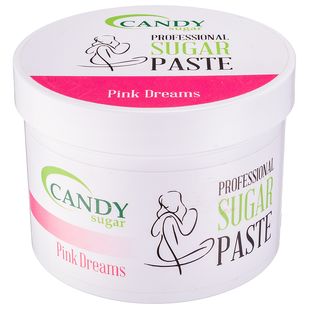 Цукрова паста Candy Sugar PINK DREAMS (рожева) STRONG, 600 г