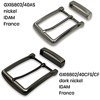 Пряжка пасова IDAM GX16802/40AS, ширина 40 мм (2 кольори на вибір)