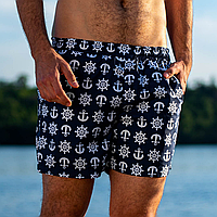 Шорты пляжные, плавки мужские плавательные для купания, качественные стильные повседневные M