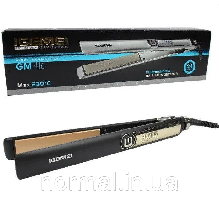 Випрямляч GEEMY GM 416, фото 1