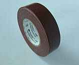 Ізолента 3M Temflex 1500 Brown 19 мм х20 м, фото 5