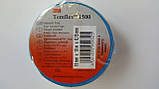 Ізолента 3M Temflex 1500 Blue 15 мм х10 м, фото 2