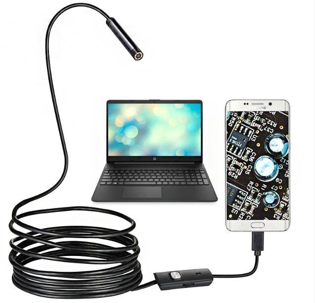 Ендоскоп для смартфона, планшета, ноутбука/ android and pc endoscope