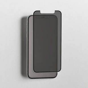 Захисне скло антишпигун BodyGuardz Spyglass Edge для iPhone Xr c шаблоном для поклейки
