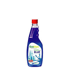 Засіб для миття дзеркал та скла EcoMax 0,5 л BLUE