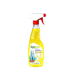 Засіб для миття скла та дзеркал EcoMax 0,5 л Yellow