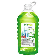 Засіб для миття скла та дзеркал EcoMax 5л ПЕТ GREEN
