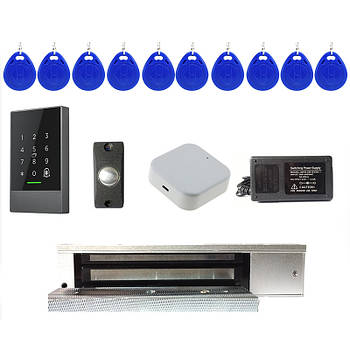 Кодова клавіатура для під'їзду з віддаленим керуванням через Ethernet.