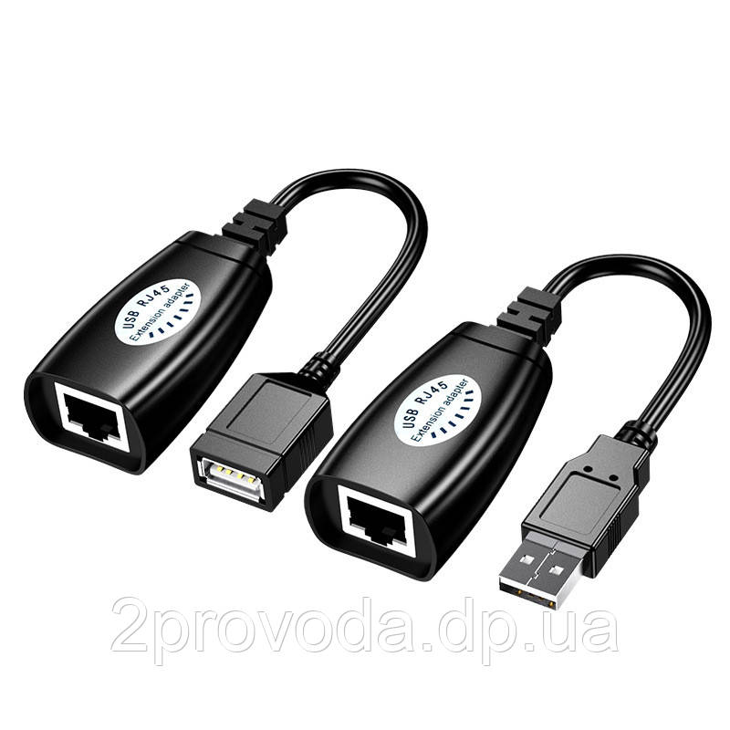 USB подовжувач за RJ45 витій парі до 50м, фото 1