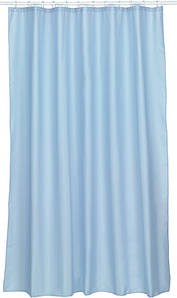 Шторка д/ванної polyester Laguna блакитна 180х200см_22077