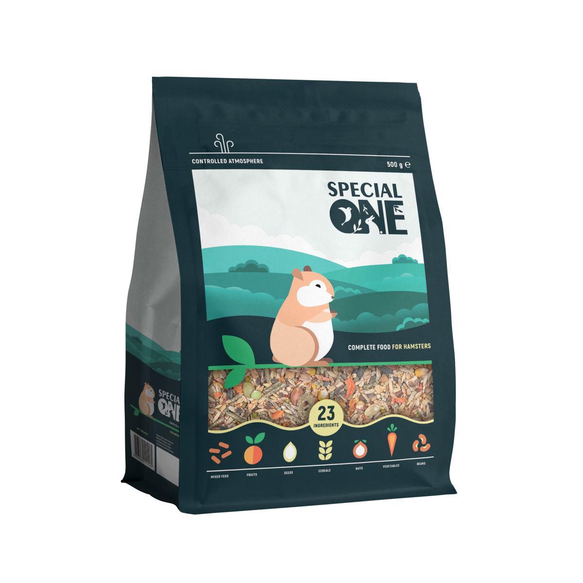 Повнораціонний корм Speciаl One для хом’яків, 500 г (PR242116)