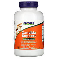 Now Foods Candida Support (180 капсул), для пищеварения, от молочницы