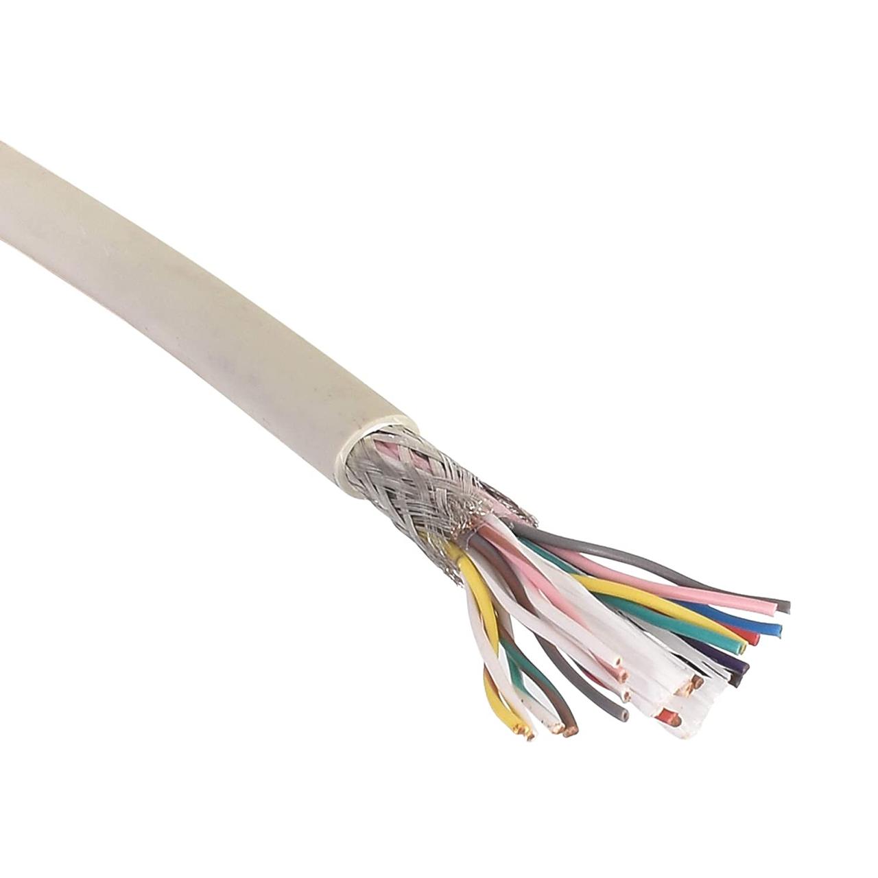 Кабель мідний екранований для передачі даних LiYCY 6х2х0,25 mm2 LX02506
