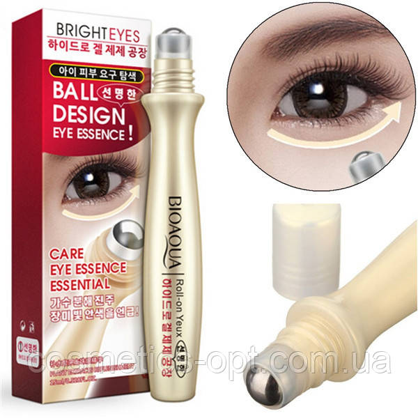 Сироватка-ролер для повік Bioaqua Bright Eyes, 15 мл