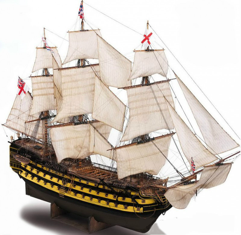 Корабель Адмірала Нельсона «Вікторі» Комплект для збірки (№№1-120) ДеАгостіні