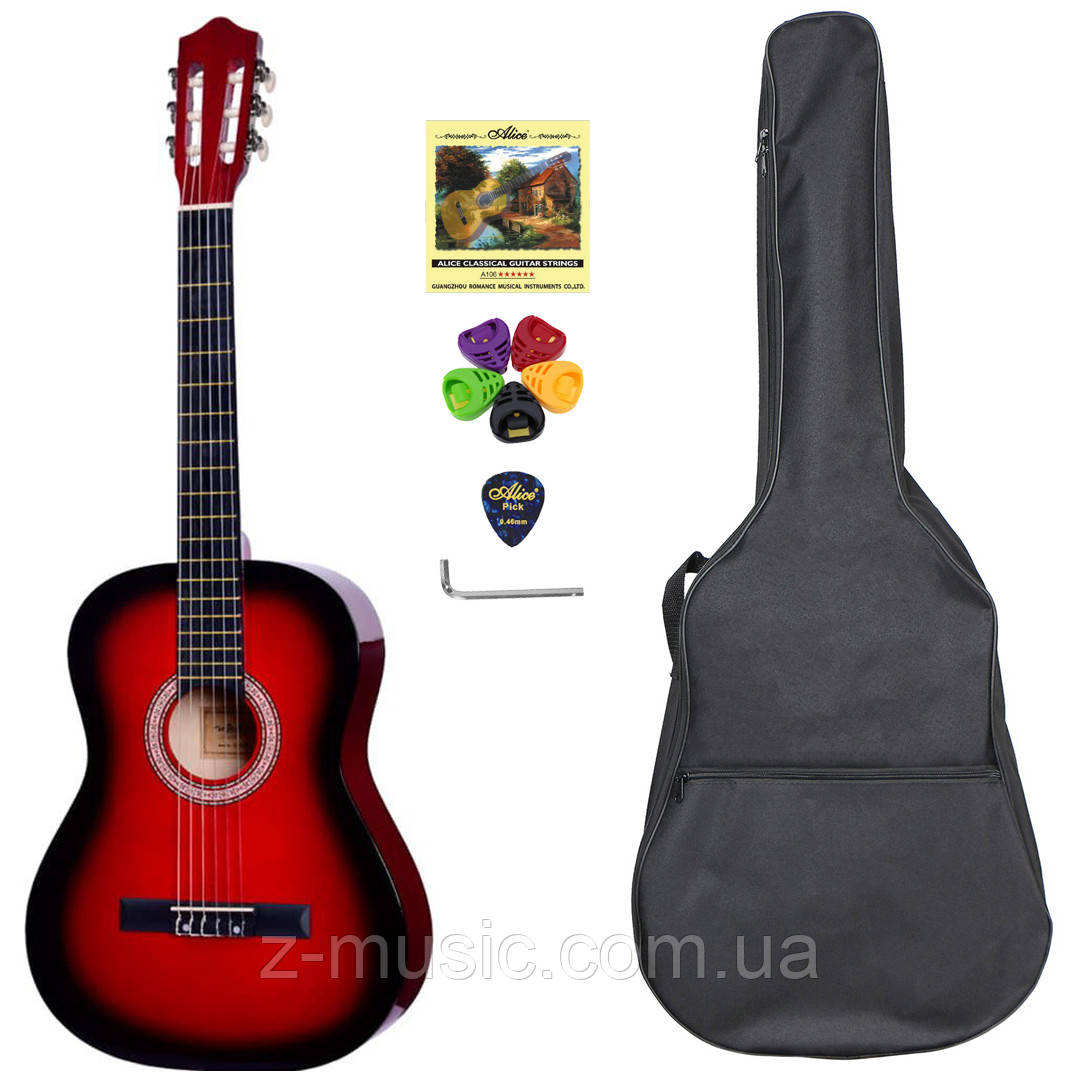 Гітара класична 4/4 Olive Tree CG-39 RD (чохол, медіатор, скарбничка, струна, ключ)