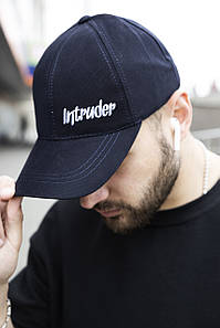 Кепка Intruder чоловіча | жіноча синя брендовий small logo + Фірмовий подарунок