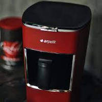 Автоматическая кофеварка для кофе по турецки Arcelik K 3300 Управление одной кнопкой без бака 670 Вт красный