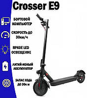 Електросамокат Crosser E9 Max 10 дюймів / Чорний